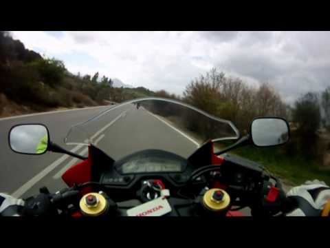 Honda CBR600F first ride