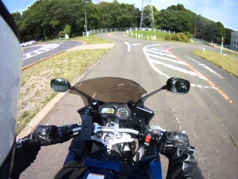 Unlimited Bike Licensing test in Fuchu, Japan / 府中運転免許試験所　大型二輪コース