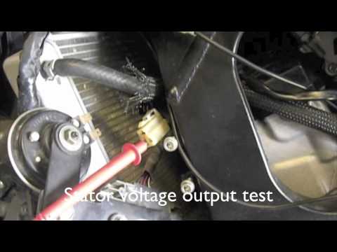 CHECKING YOUR CHARGING SYSTEM AND CHANGING STATOR AND REGULATOR RECTIFIER