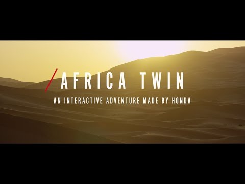 Africa Twin - An Interactive Adventure Made By Honda