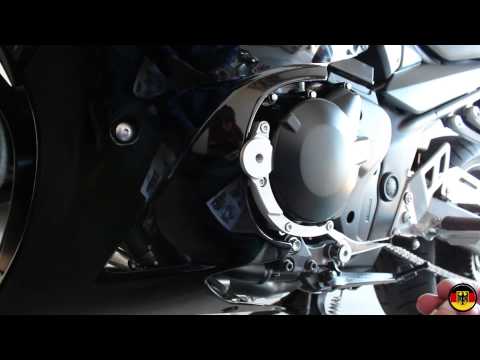 Suzuki GSX1250FA Sliders Installation