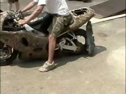 Suzuki GSXR 1000 Frontflip Accident