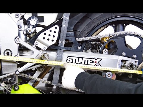 Натяжка Цепи и Замена Звезд - How to Adjust Chain and Change Sprockets