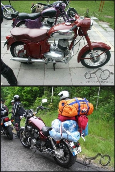 Kodėl ir kaip išsirinkote būtent šį motociklą?