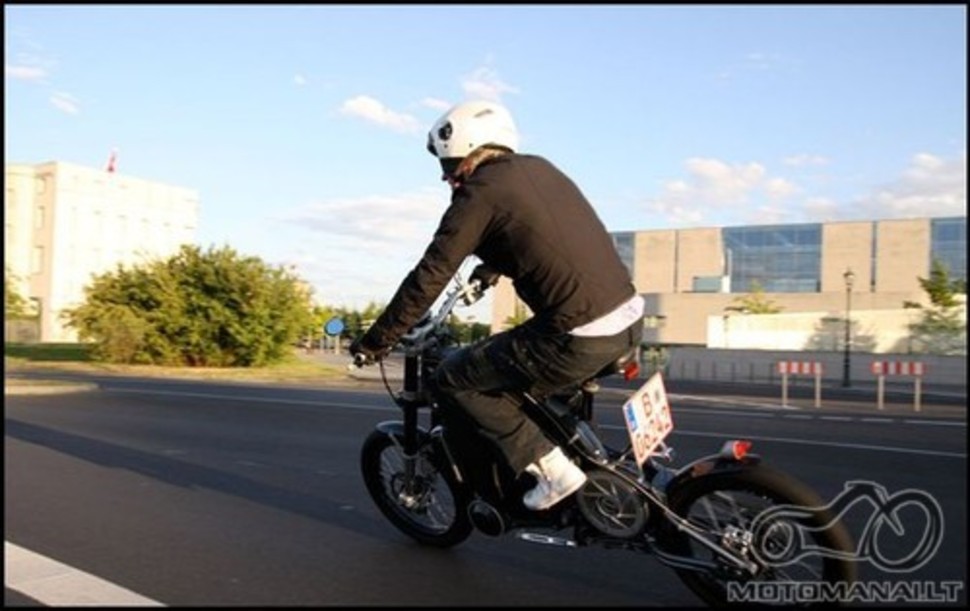 Elektrinis dviratis arba motociklas