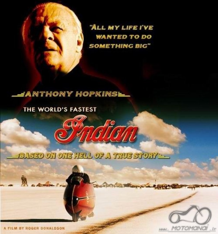 Filmas: The World's Fastest Indian (vaid. Anthony Hopkins)