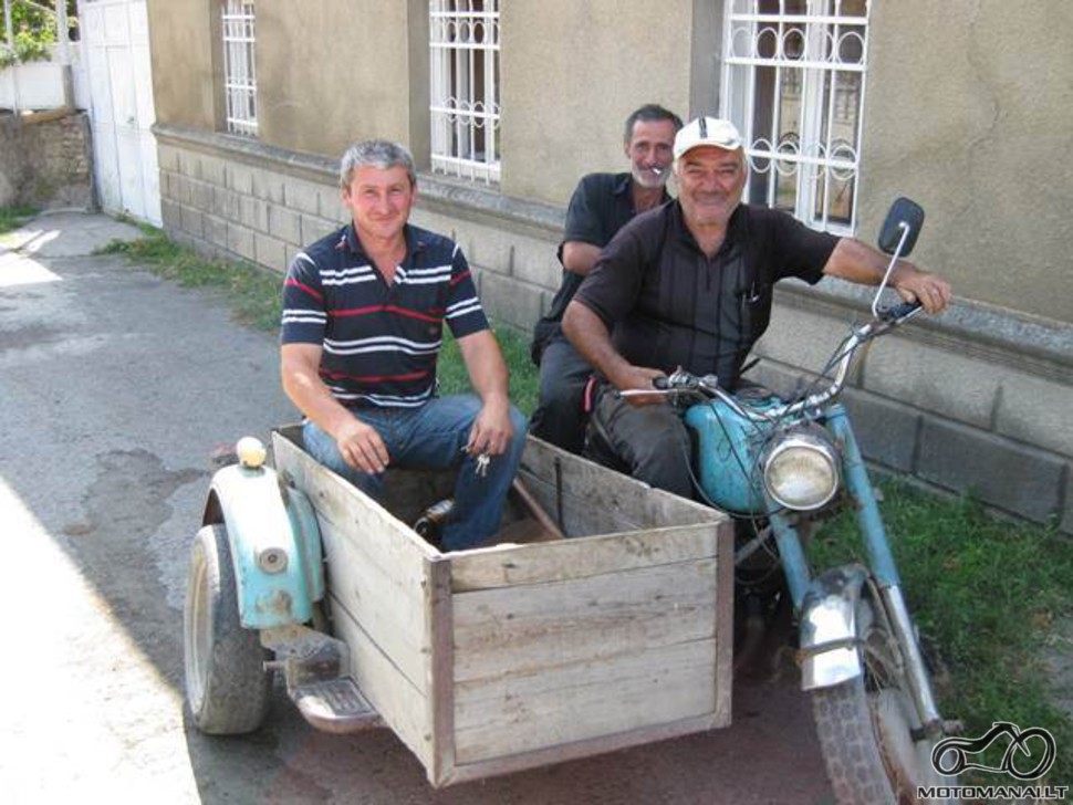 Baikeriai Telavyje (Gruzija) 2010