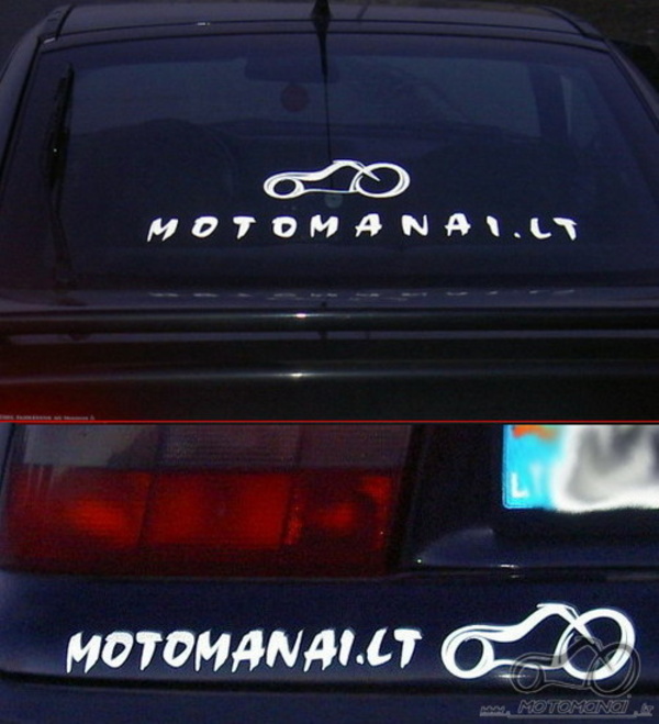 Parduodami MOTOMANAI.LT lipdukai