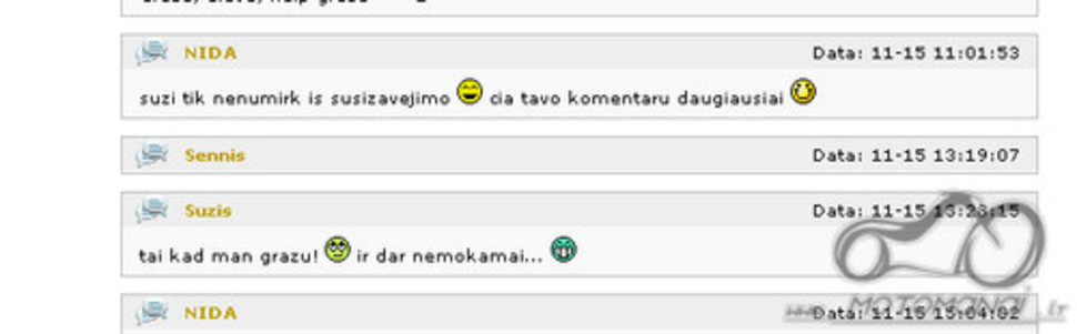 Motomanai.lt klaidos, klausimai, pasiūlymai