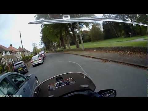 Biker comes off! (Yes, Me)