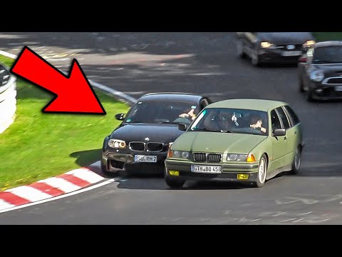 Dangerous Situations at the Nürburgring - Bad Driving, Collisions and Unsafe Situations Nordschleife