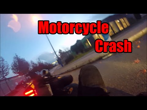 Motorcycle crash hit by drunk driver