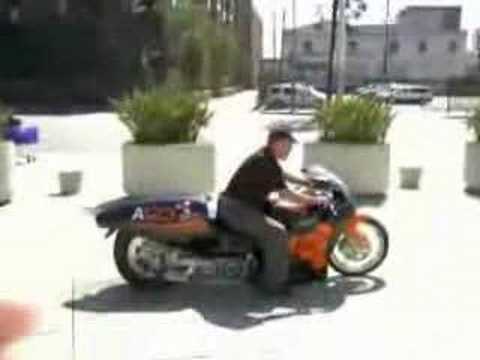 Electric Motorcycle Crash