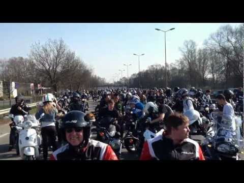 Manifestation motards 24 mars 2012