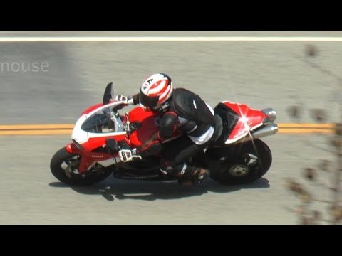 No Mercy for Lane Crossers - Ducati 848 Crash 5/27/2013