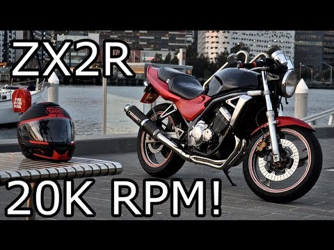 Ninja ZX2R - Best Sounding Bike Tom Has Ridden! 20K RPM!