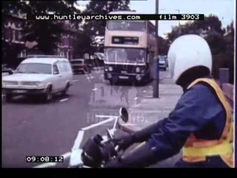 Motorcycling, 1980's - Film 3903