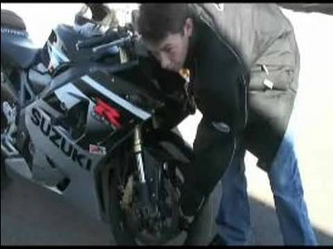 How To Do a Stoppie Motorcycle Stunt : Motorcycle Power for Stoppie