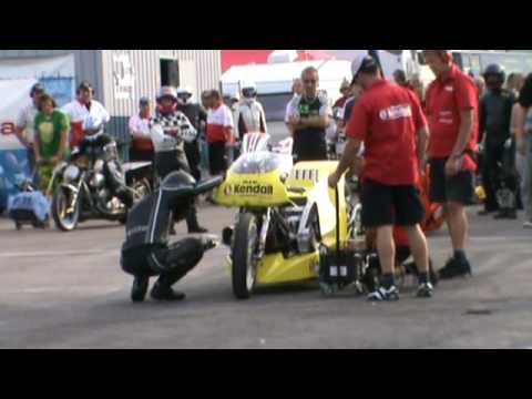 Peter Svensson Top Fuel Bike Making History  The first 5-second run outside the US!