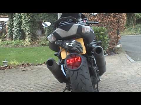 Motorcycle Mod: LED Sign