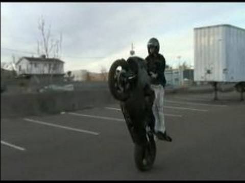 How to Ride Motorcycle Wheelies : How to Do Clutch Motorcycle Wheelies