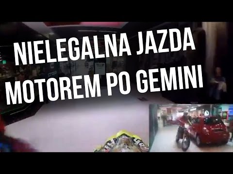 Nielegalna jazda motorem po Gemini - Magazyn Miejski 12.03.2015 - imav.tv