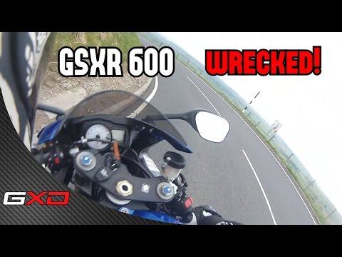 GSXR 600 WRECKED!