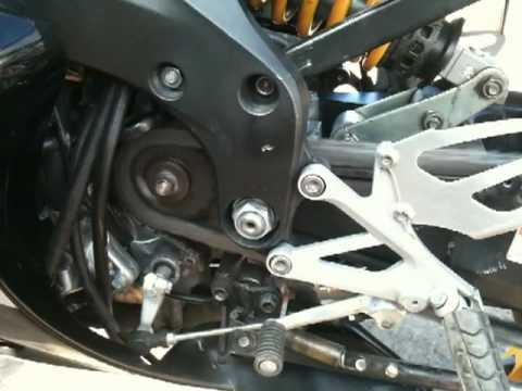 Honda F4i chain.MOV