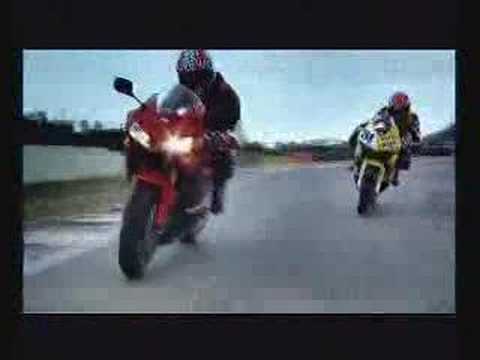 Honda CBR 600 RR commercial