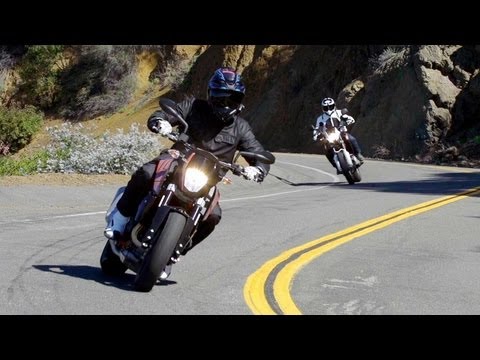 KTM 690 Duke vs. Husqvarna TR650 Strada! - On Two Wheels Episode 29