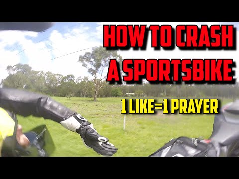 How to crash a sportsbike