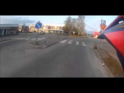 Finnish Teen Tries to Outrun Police Officer after Being Caught Doing Wheelies