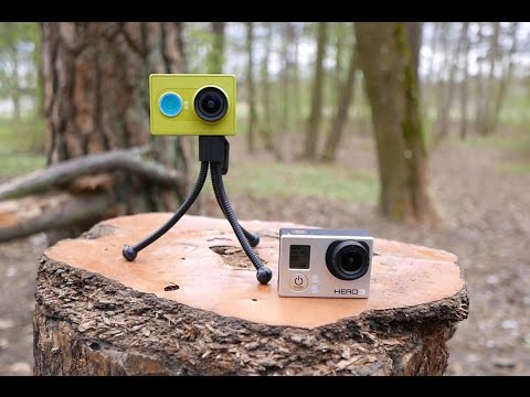 XiaoMi Yi veiksmo kamera / GoPro / SJcam S5000 Plus / Mobius testas