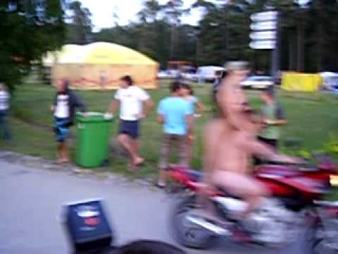 Kurland Bike meet 2009 crash