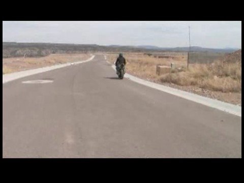 Motorcycle Riding Basics : Motorcycle Riding: Figure Eights