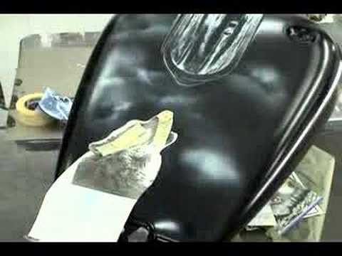 Airbrushing- "Wolf Bike" tank