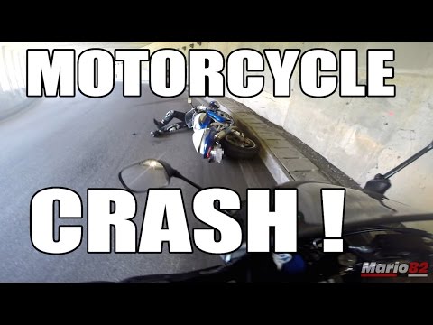 Wypadek, szlif motocyklowy w Alpach. Motorcycle CRASH in ALPS !! HD Mario82 MotoVlog