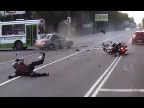 Motorcycle and Scooter Fail Compilation *NEW*