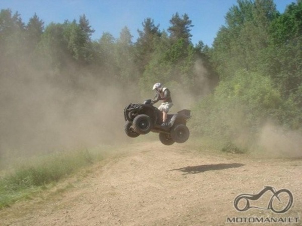 ATV ir Motocross trasos paruosimas(gamyba)