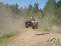 ATV ir Motocross trasos paruosimas(gamyba)