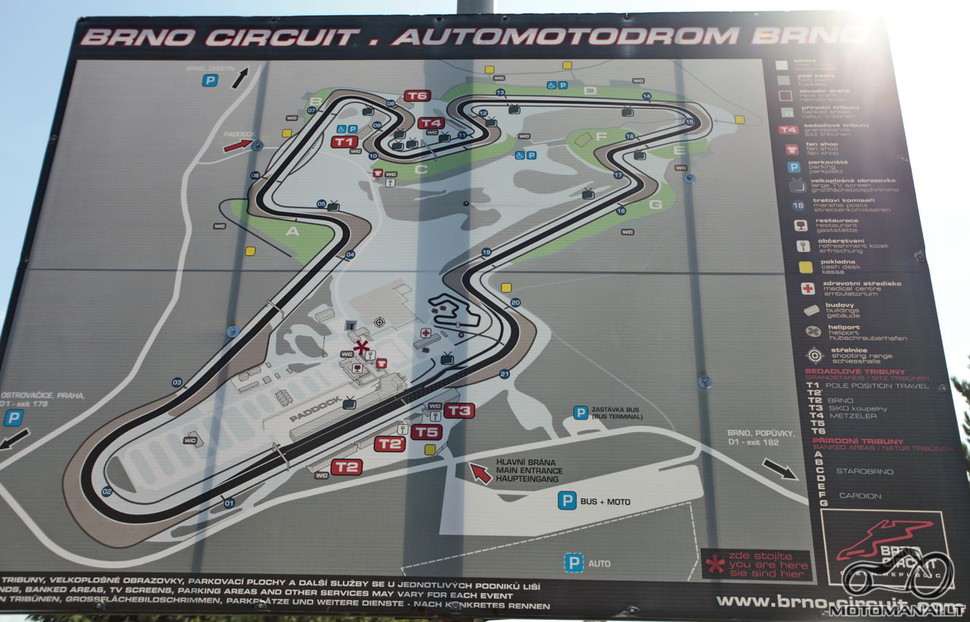 Circuit map