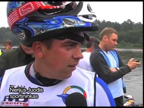 Greičio linija. Motociklų lenktynės Nemune.