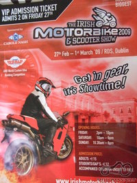 the Irish motorbike 2009