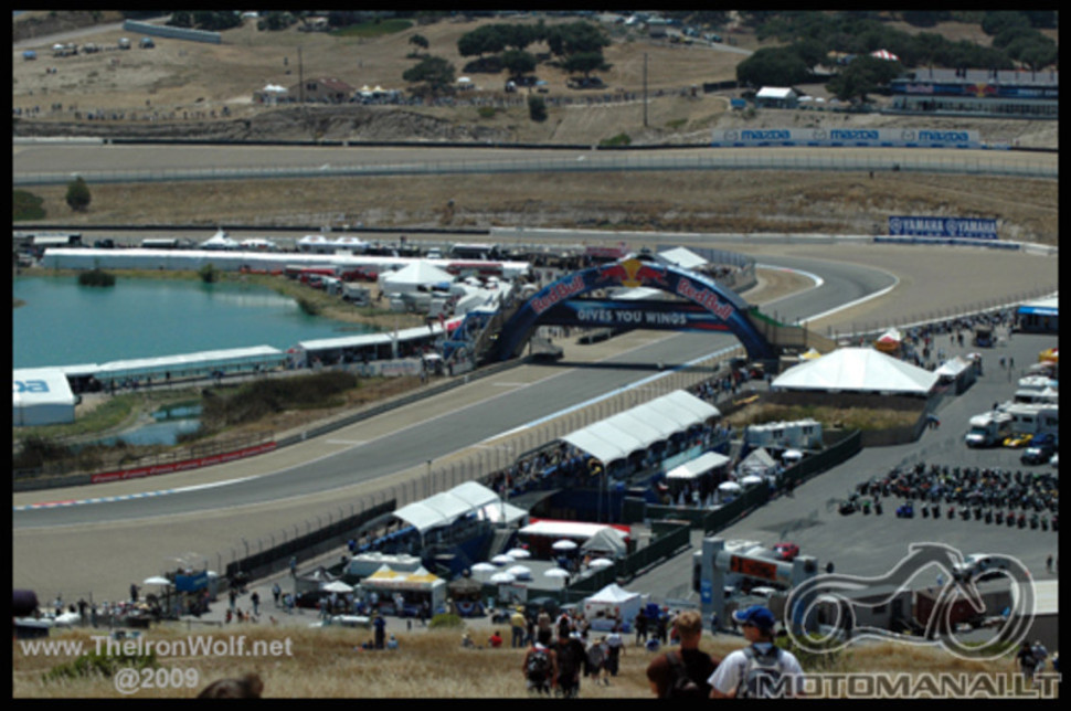 Moto GP 2009, Laguna Seca, Kalifornija