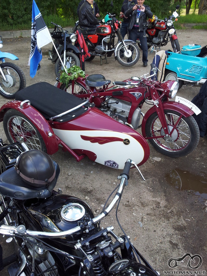 senas motociklas 2014, Rokiskis