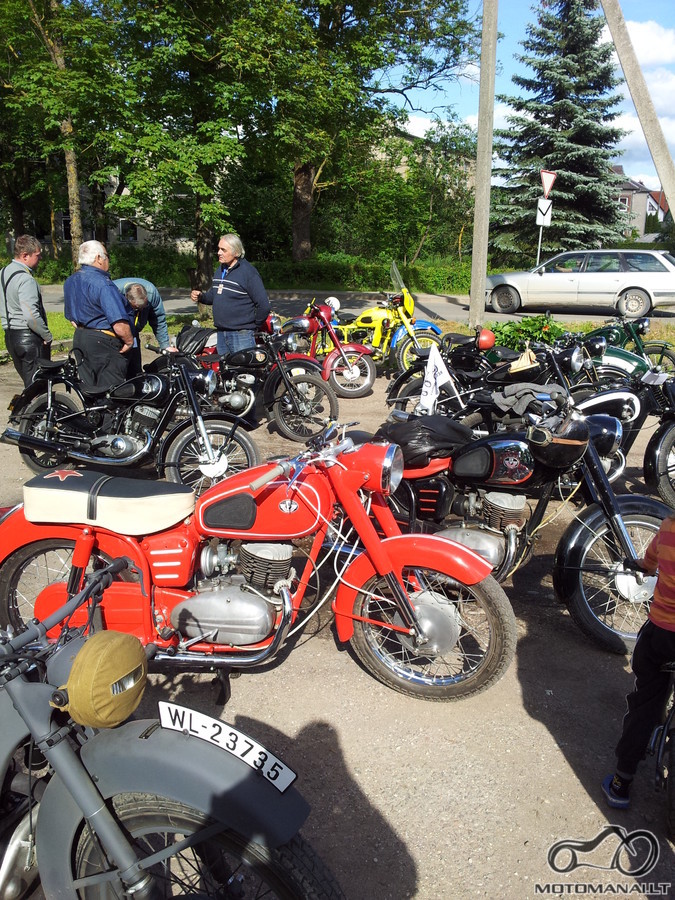 senas motociklas 2014, Rokiskis