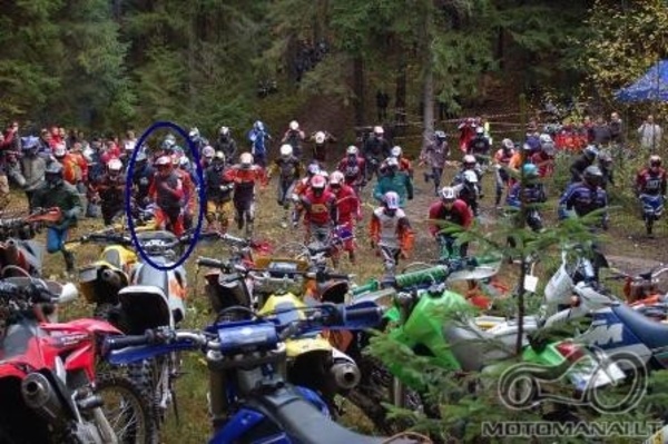 Enduro Pabradė 2008-10-18