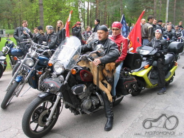 Sezono uždarymas Motomanai.lt pirtelėj, Alytaus rajone 2006