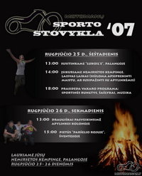 Motomanų Sporto Stovykla 2007- rugpjūčio 25- 26 dienomis