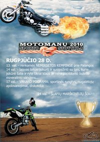 Motomanų sporto stovykla Nemirsetoje 2010